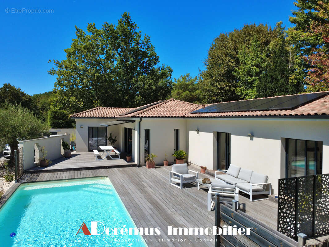 Maison contemporaine 149 m2 habitable - 4 chambres + salle de jeux - piscine - photo 3