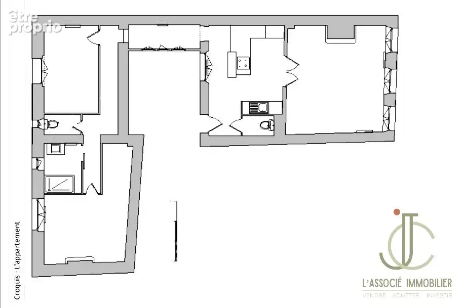 NANCY Vieille Ville - 93 m² de caractère avec garage de 30 m² - photo 5