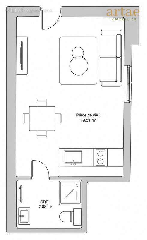 Appartement à SAINT-GENIS-LAVAL
