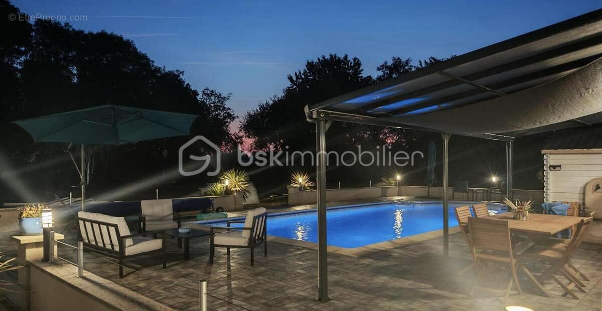 Élégante maison de campagne avec piscine - photo 22