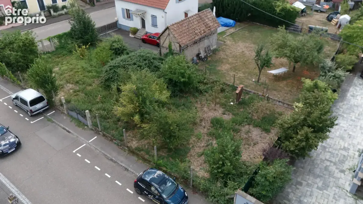 Terrain constructible Nordhouse 390 m2 - photo 2
