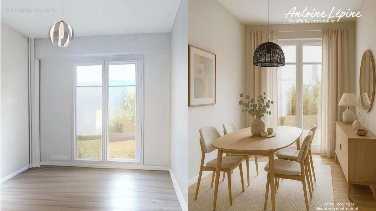 Appartement à FONTAINES-SAINT-MARTIN