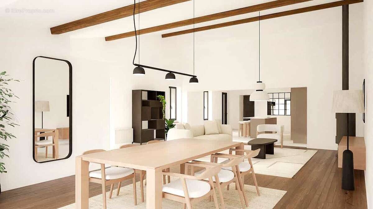 Projection séjour - Maison à FRONTENAC