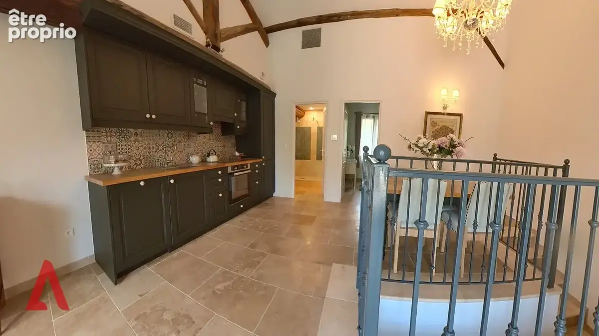 Grange d'exception rénovée avec deux suites, piscine - photo 10