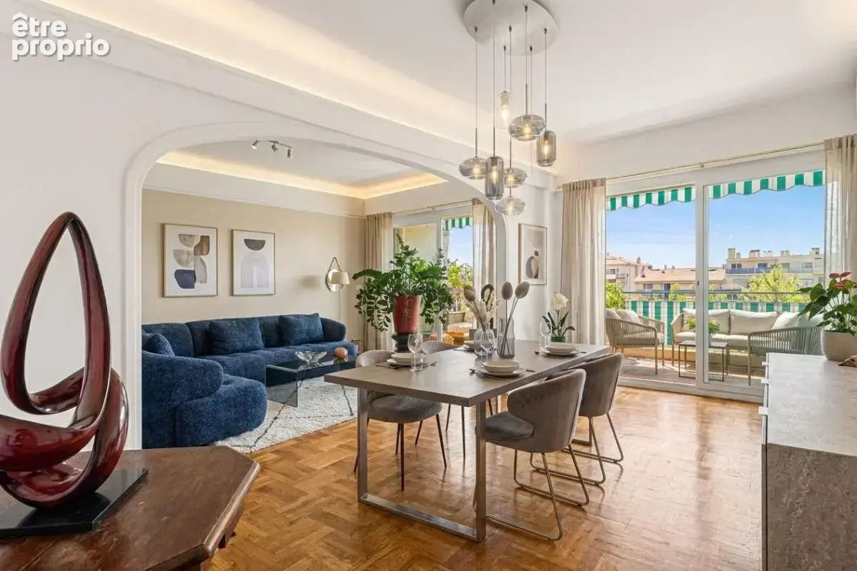 NICE RIQUIER, 3/4 Pièces, 83 m2, terrasse, cave, vue dégagée - photo 8