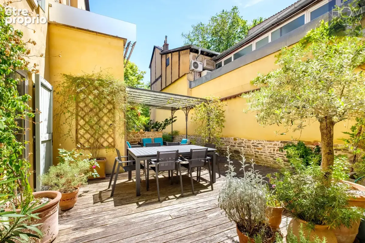 69009 lyon st rambert- l'ile barbe - maison de village de 119 m2 avec cour interieure de 70 m2 - photo 4