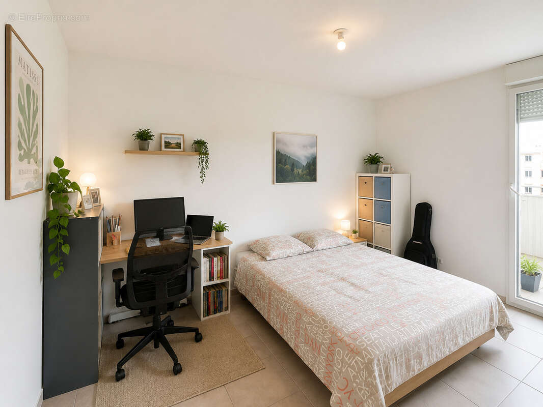 Appartement t2 parking et terrasse - photo 3