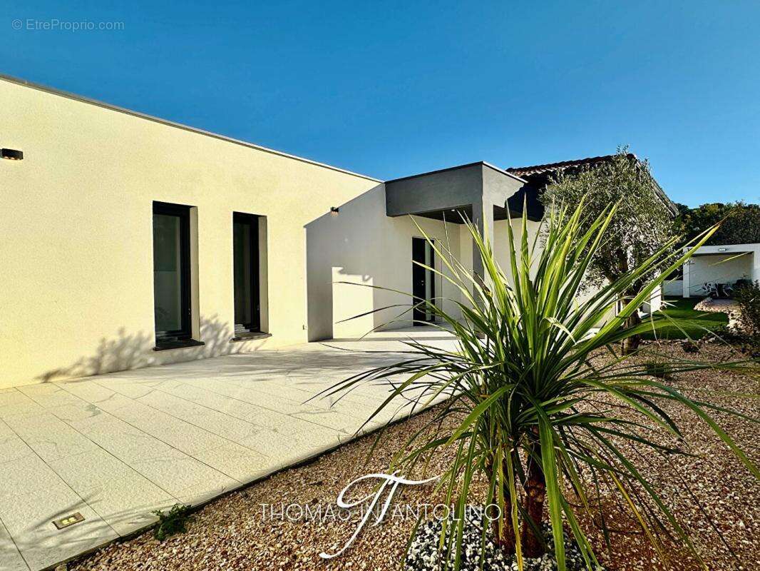 Villa d'architecte 175 m2 - piscine - vue montagne noire - garage - photo 11