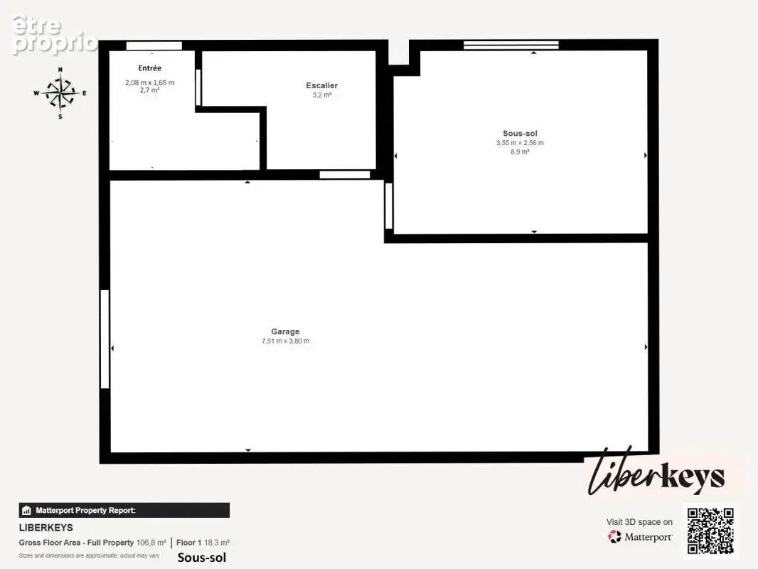 Bernes sur Oise - Maison 3 chambres - Sous-sol total - Jardin 468 m² - photo 20