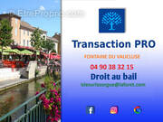 Commerce à FONTAINE-DE-VAUCLUSE