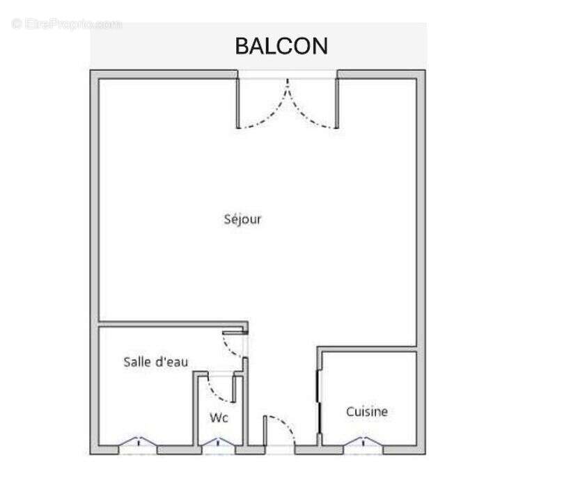 Appartement 24 m² à Cazaubon  - photo 77
