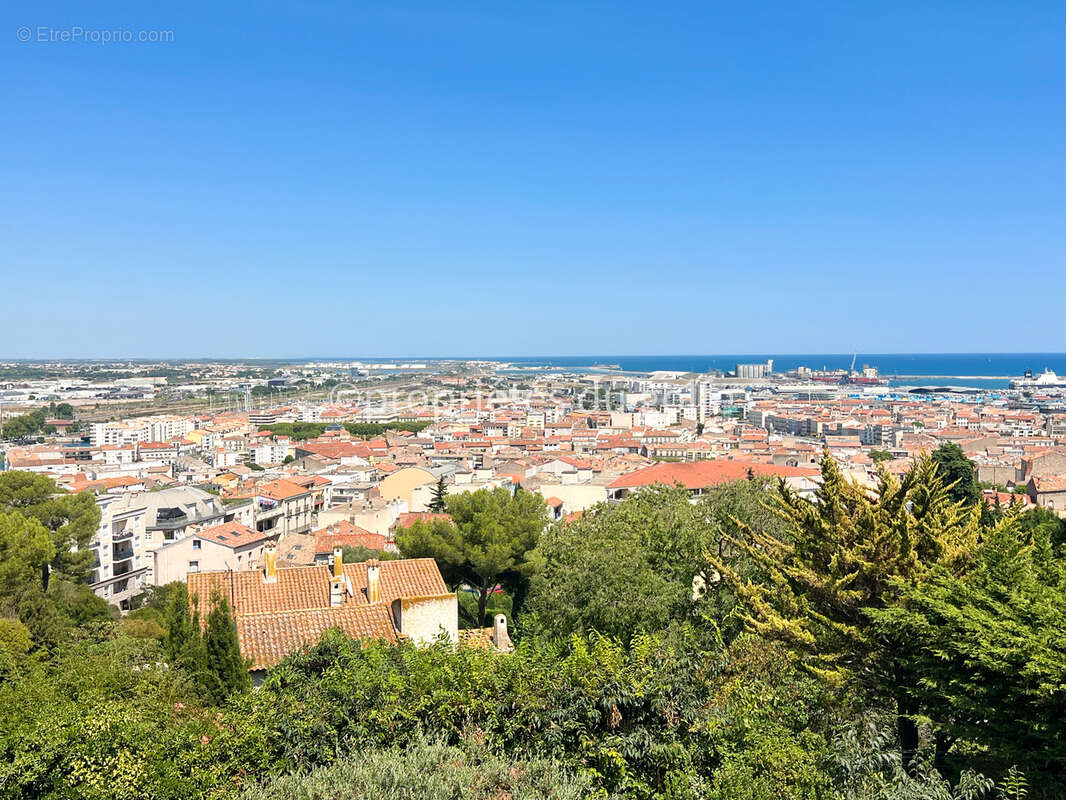 Sète, mont saint Clair, maison de charme avec belle vue mer et ville, - photo 18