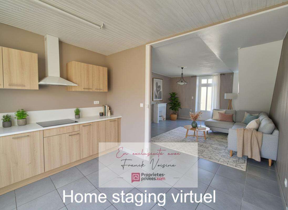 A VENDRE en Exclusivité aux Herbiers, Maison de ville de 65 m2 avec 2 chambres et cour fermée - photo 3