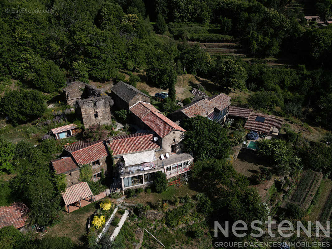 Maison de caractère à Saint-Martin-de-Boubaux ? 150 m², 1,8 ha, dépendance et vue sur les Cévennes - photo 4