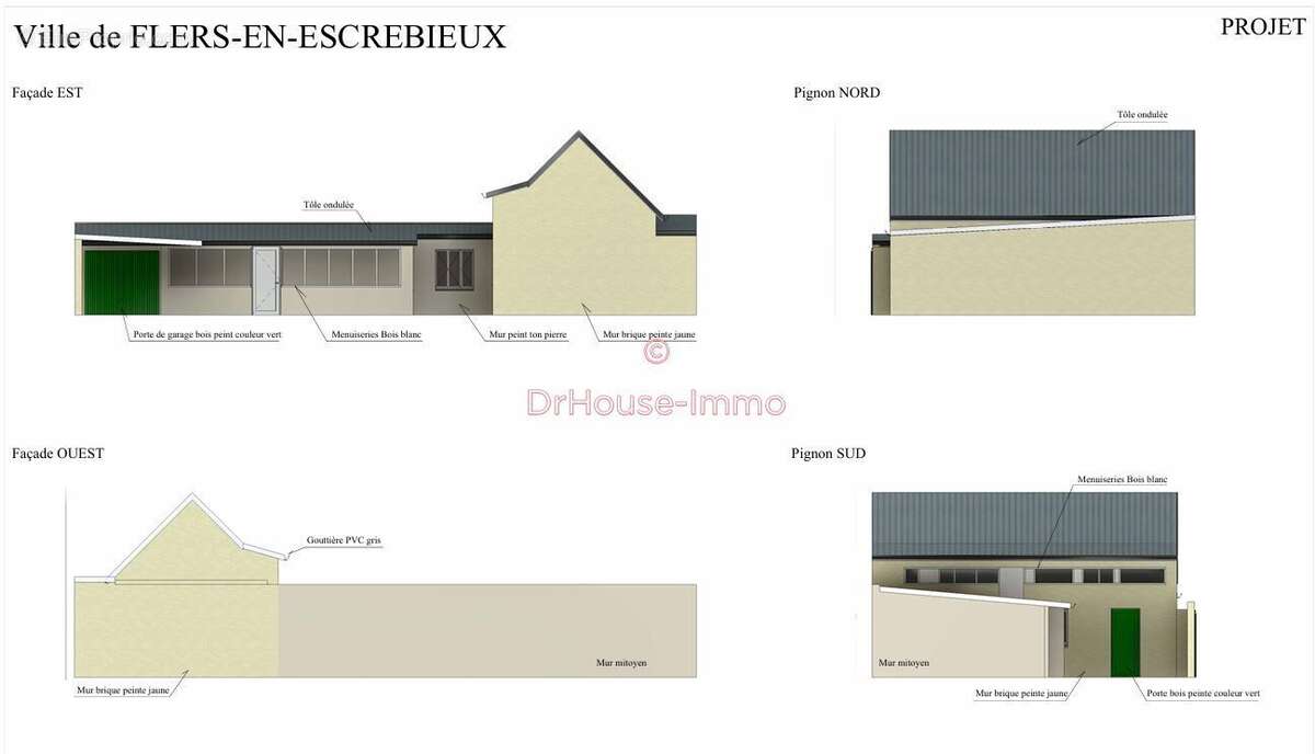 Terrain 253 m² à Flers-En-Escrebieux  - photo 2