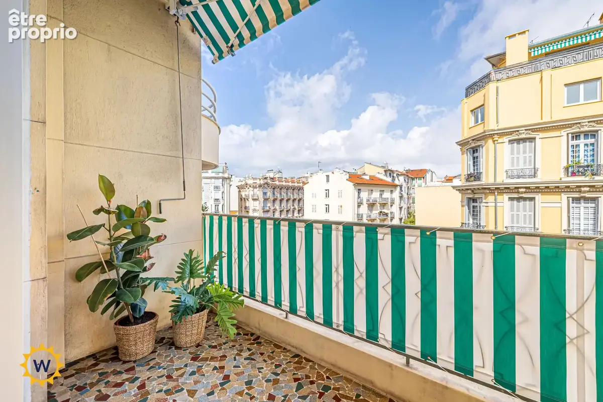 Nice Fleurs-Gambetta – 3 pièces de 64 m2 refait à neuf, traversant Est/OUEST, balcons, vue dégagée ! Une cave - photo 8