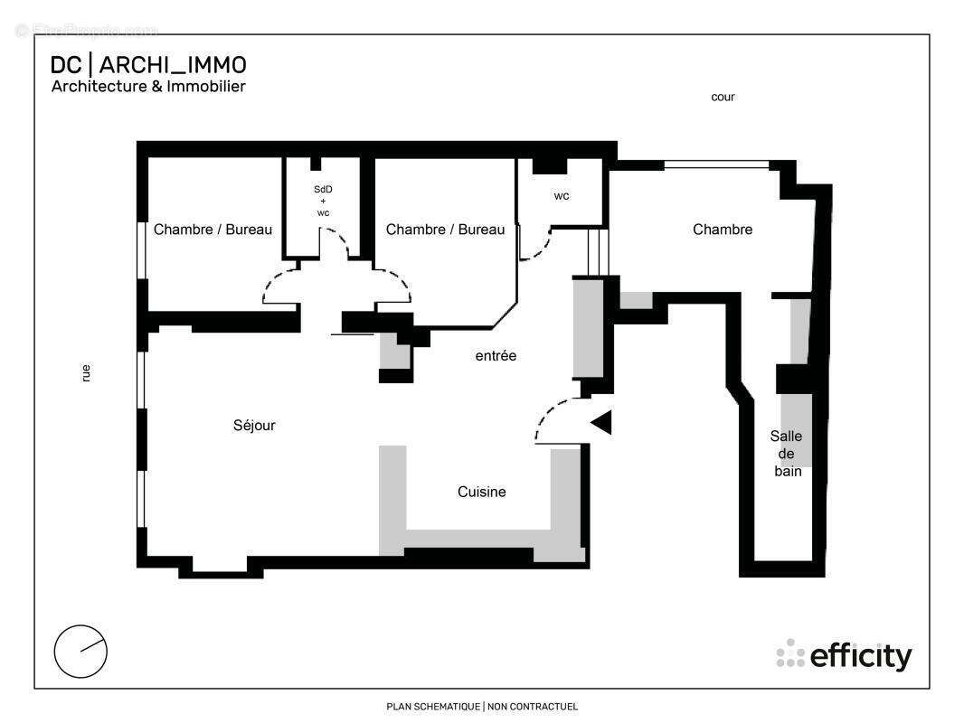 Appartement à PARIS-17E