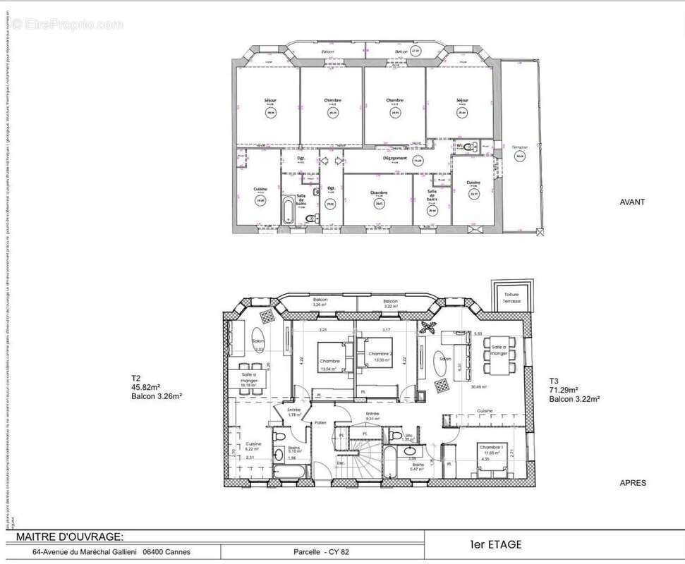 Appartement à CANNES