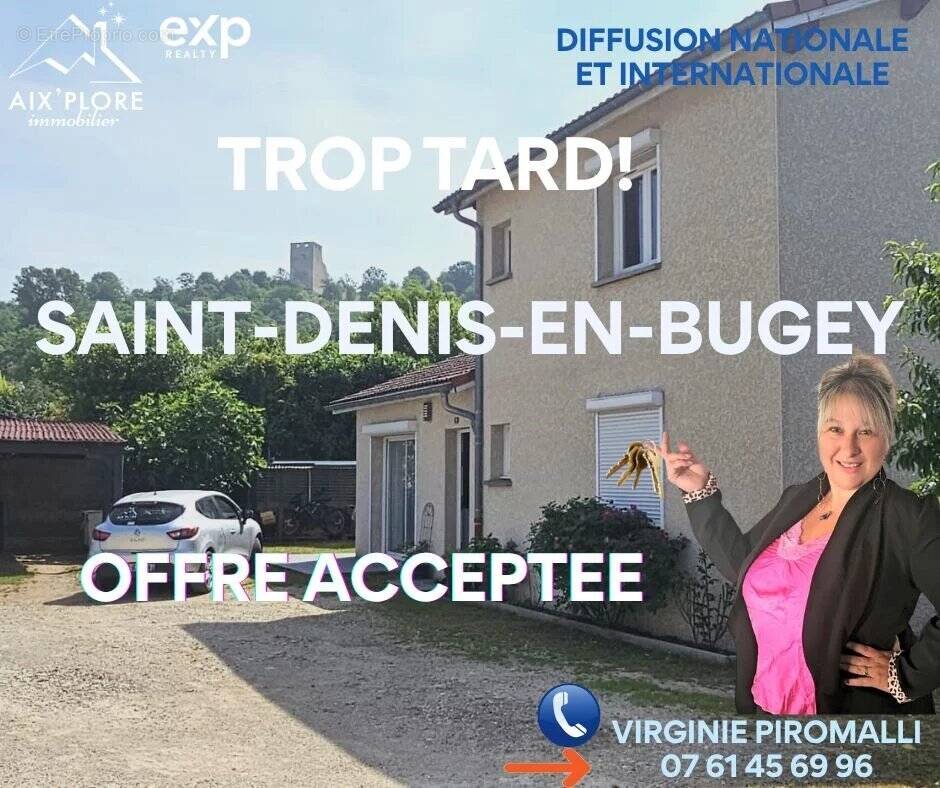 Maison à SAINT-DENIS-EN-BUGEY