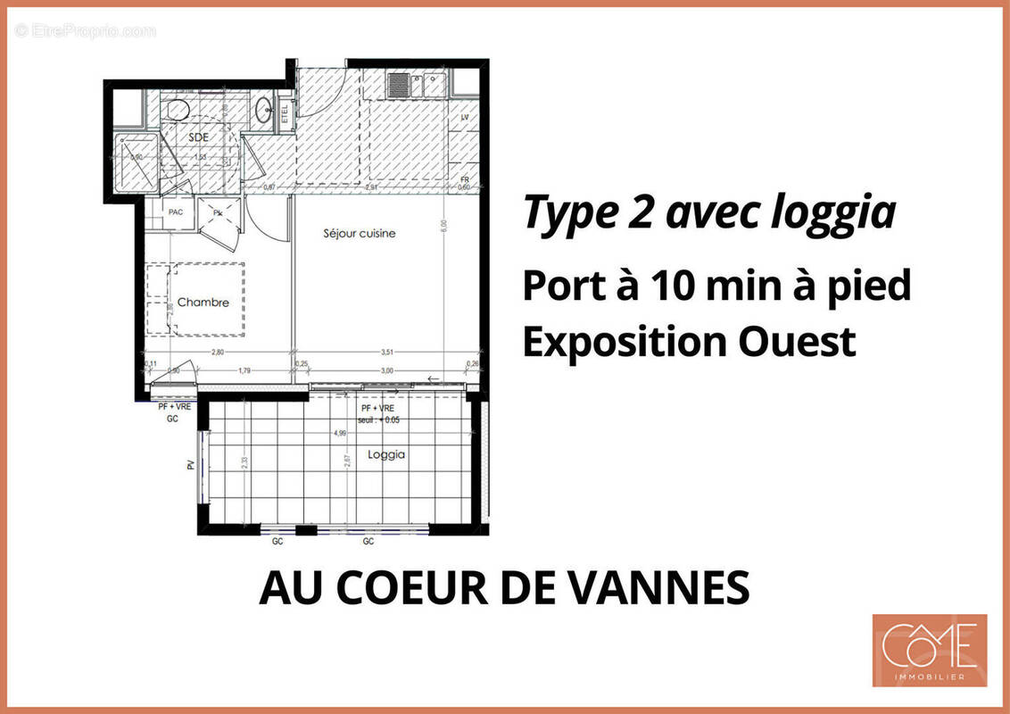 Appartement à VANNES