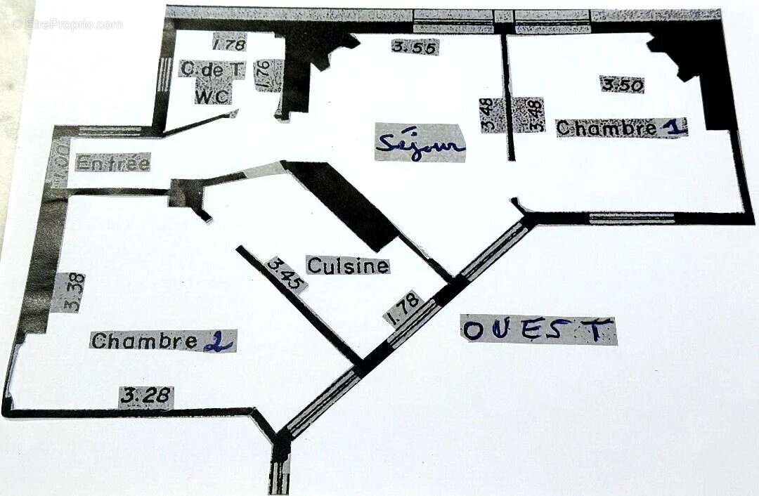 Appartement à PARIS-15E