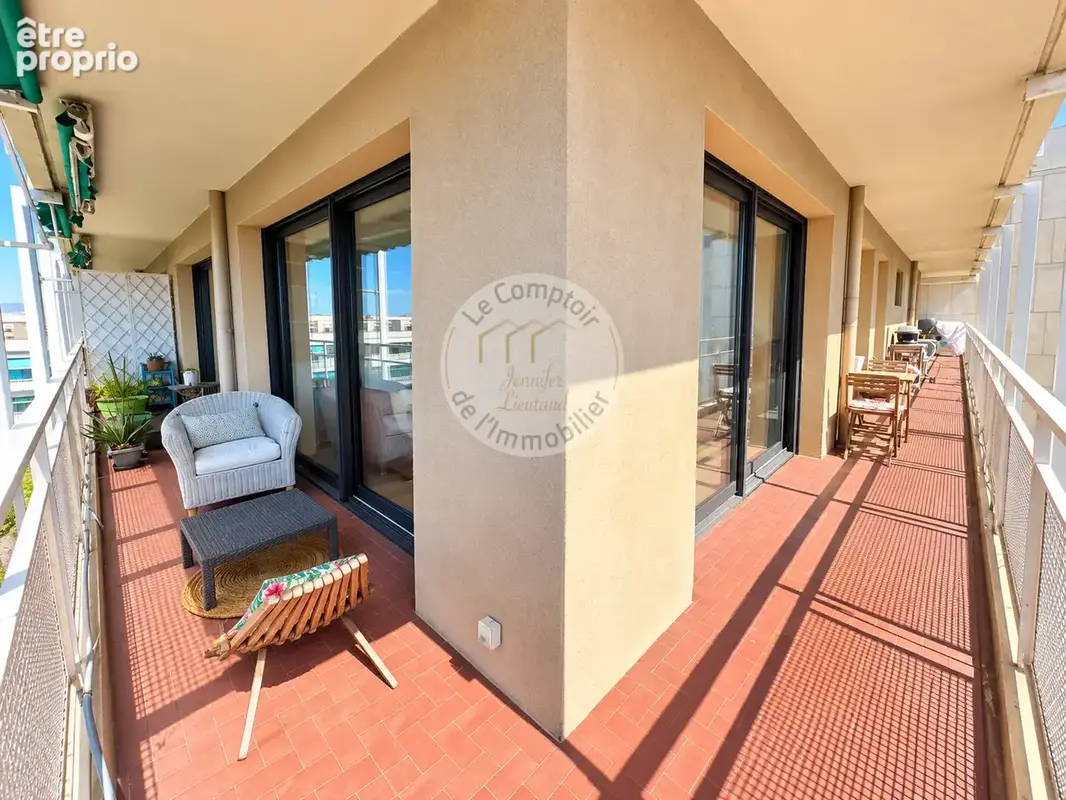 Résidence les cyclades   t4 d’exception avec 45 m2 de terrasse & vue mer - photo 7