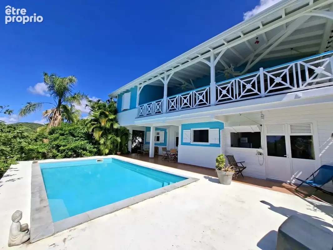 LES TROIS-ILETS : Villa créole  rénovée - Piscine - Vue mer - photo 20