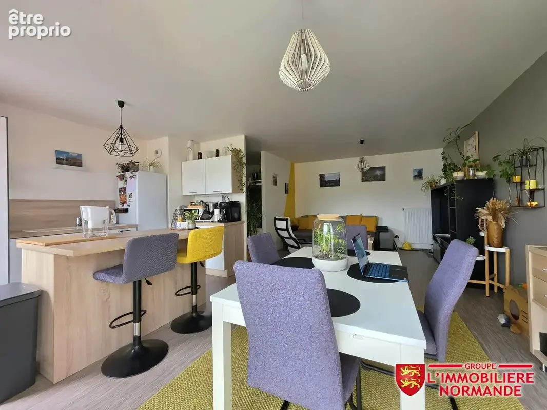 Louviers  appartement t3 de 75 m²  dernier étage avec ascenseur - photo 10