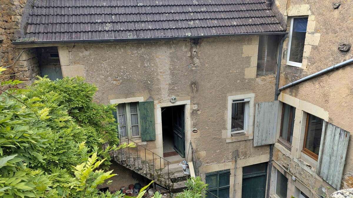 façade arrière des maisons - Maison à CLAMECY