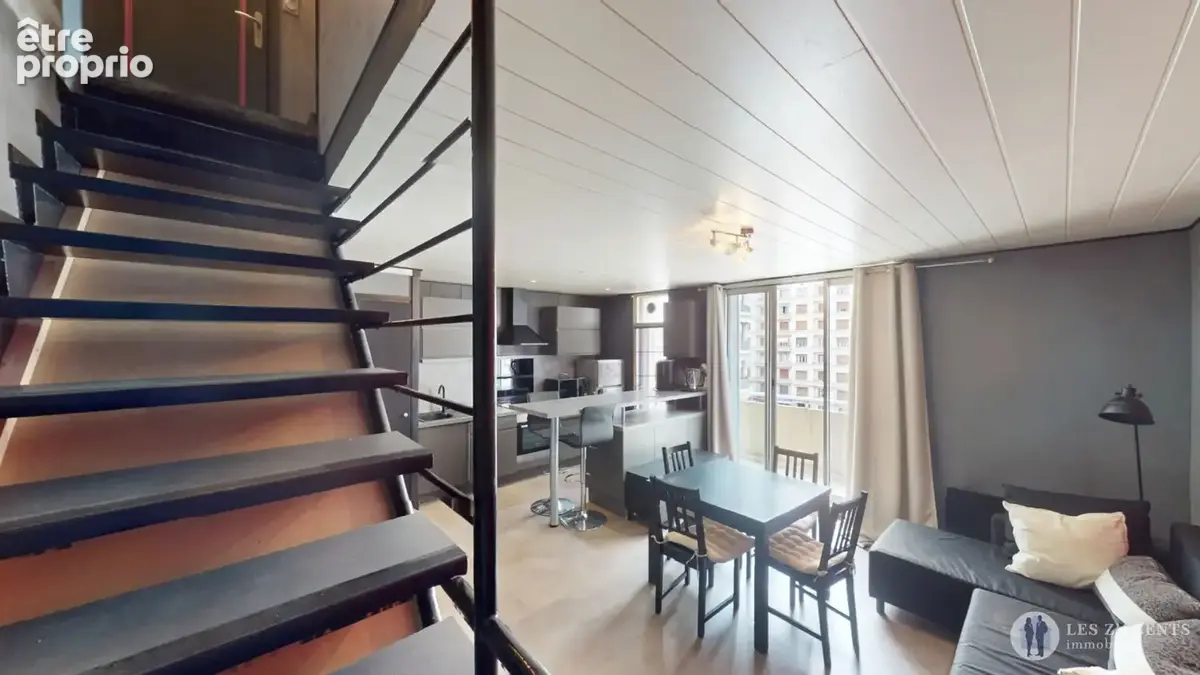 Duplex t3 de 53 m² avec balcon et cave grenoble - photo 6