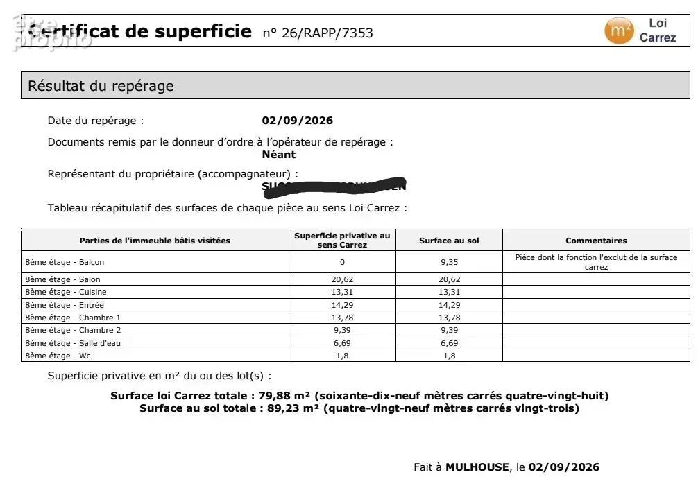 Mulhouse  f3 80 m²  dernier étage - photo 16