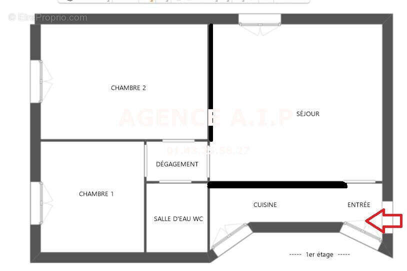 Appartement à PARIS-10E