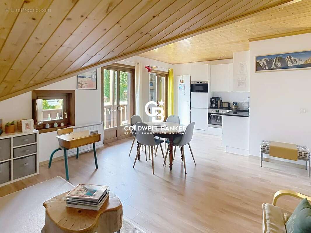 Appartement T4, 3 chambres - LES HOUCHES secteur Prarion - photo 5