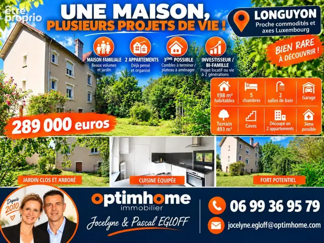 Maison à LONGUYON