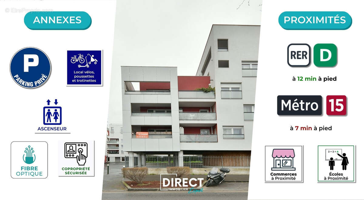 Appartement 2p + balcon + parking - photo 8