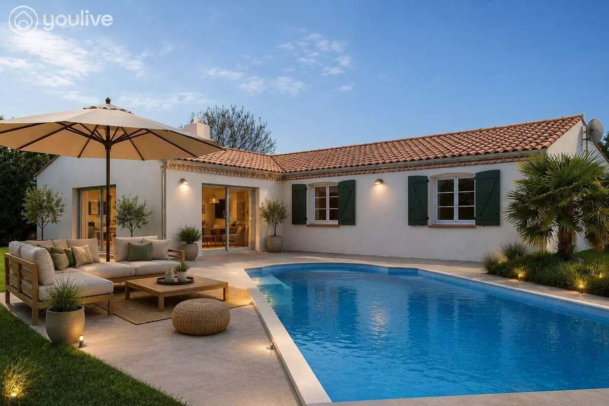 Maison 4 chambres – piscine chauffée – grand garage – environnement nature - photo 11