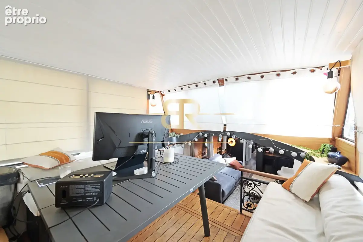 Exclusivité   péniche habitable d’environ 45 m2   paris 8e - photo 10