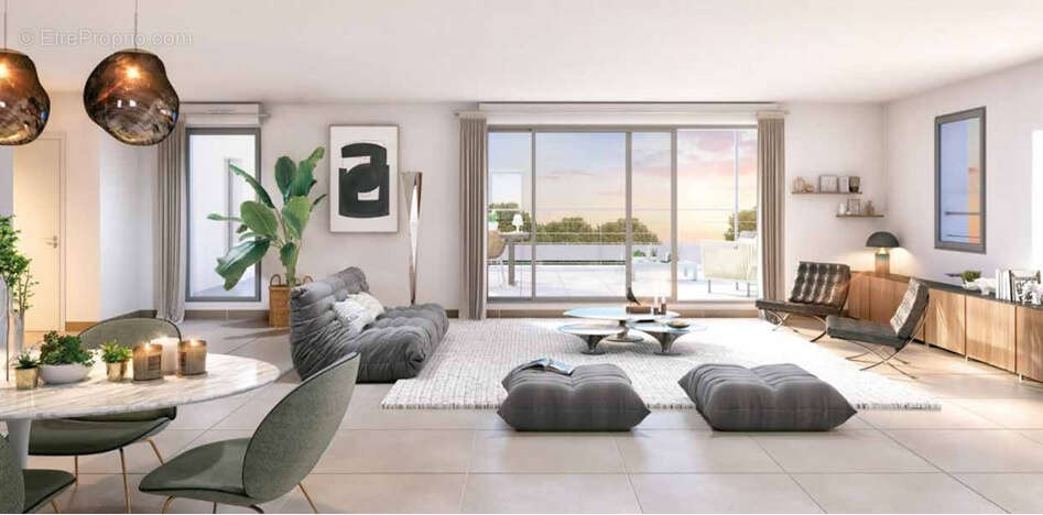 Appartement t4 avec jardin a vendre sur aix en provence st marc jaumegarde - photo 4