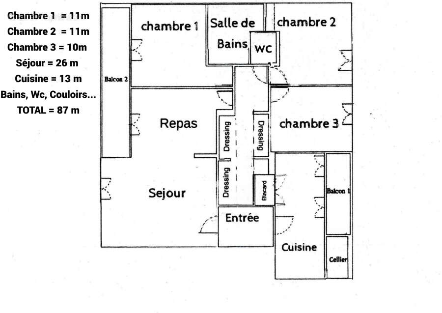 Appartement à BEZIERS