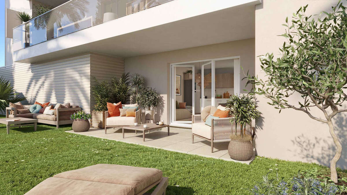 Nice / st barthelemy- nouveau programme -  2 pieces 1er etage avec loggia et parking privatif * - photo 5