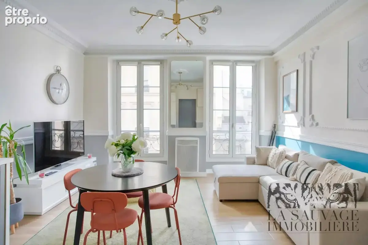 Appartement 2 pièces 34m² - paris 3e - arts-et-métiers / république - plein sud - très lumineux - photo 2