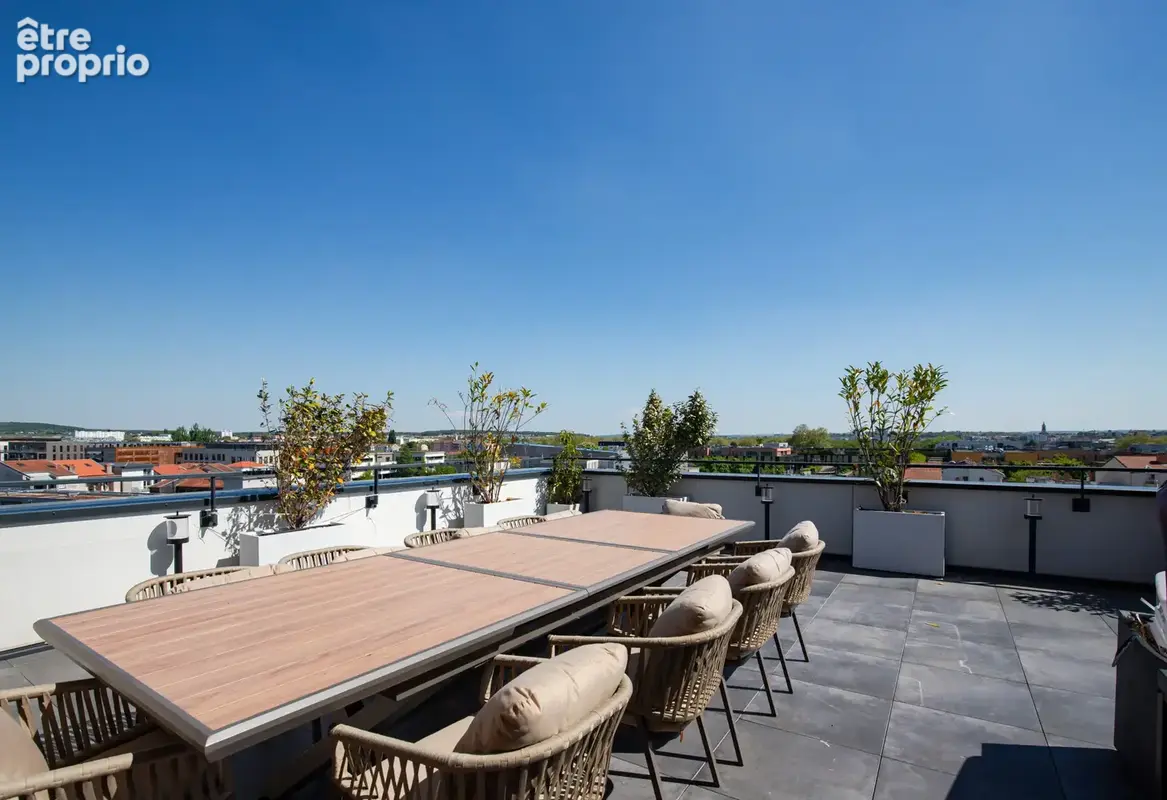 Nancy grand f5 dans residence de standing + terrasse 122m2 + garage double + parking - photo 4