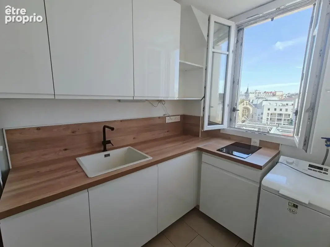 Appartement Paris 1 pièce(s) 36 m2 - photo 2