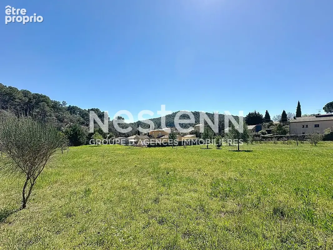 En exclusivité a vendre terrain constructible 1200 m2 lorgues proche village - photo 5