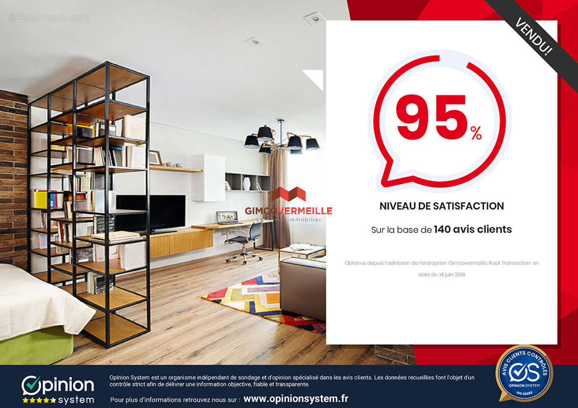 Appartement à RUEIL-MALMAISON