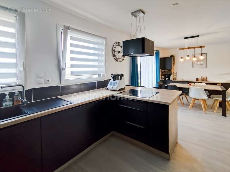 02100 gricourt - pavillon 2021 – habitable de plain pied – suite parentale- 4 chambres - stationnement interieur - jardin clotur - photo 5