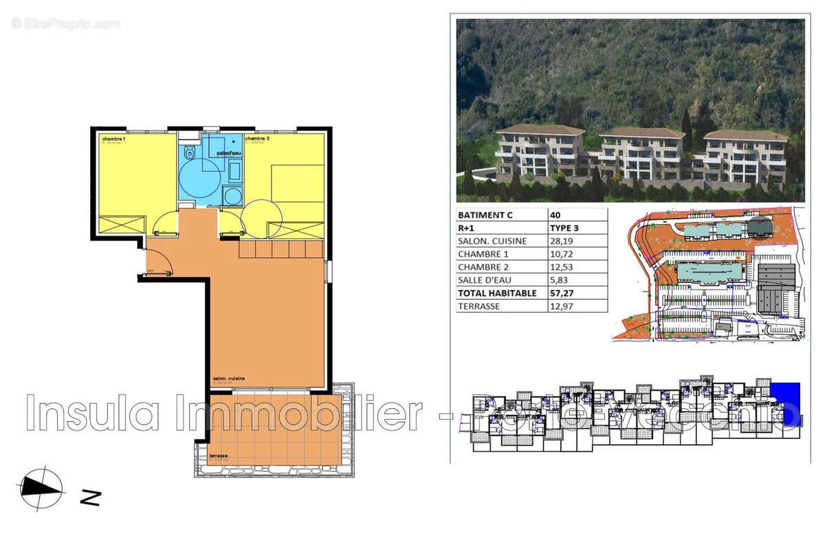 Appartement 56 m² à Sari-Solenzara  - photo 6
