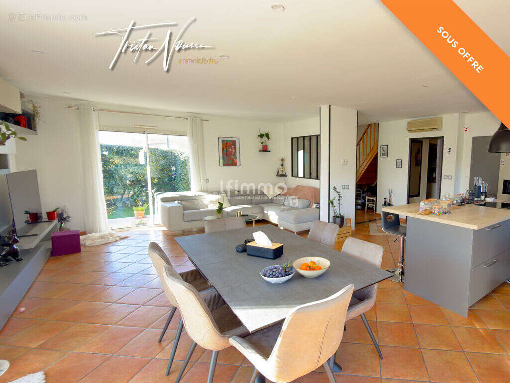 Villa 4 faces de 113 m2 - 4 chambres - piscine - Latour-Bas-Elne - photo 4