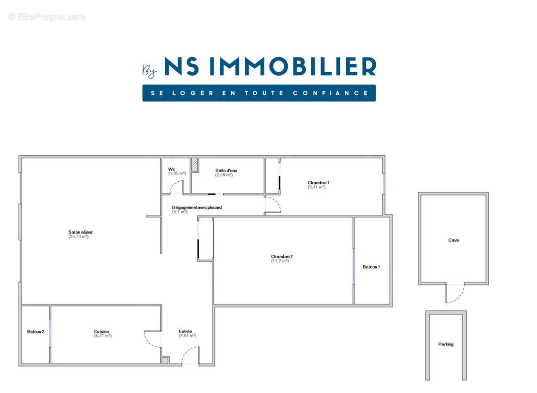 Appartement à SARTROUVILLE