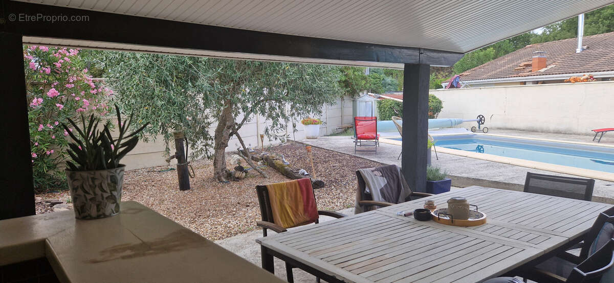 LUDON maison 120 m2 garage,  carport double, terrasses, piscine sur 909 m2 clos et arboré sans vis-à-vis - photo 2